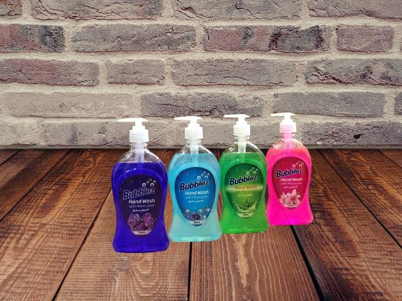 (PACK OF 12) Bubblez Hand Wash - Ultimate Germ Protection & Moisturizing Formula (500ml)